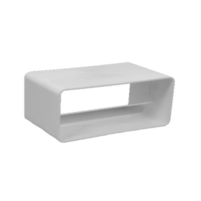 VENTS КОНЕКТОР С КЛАПА ЗА ПЛОСЪК ВЪЗДУХОВОД 55/110