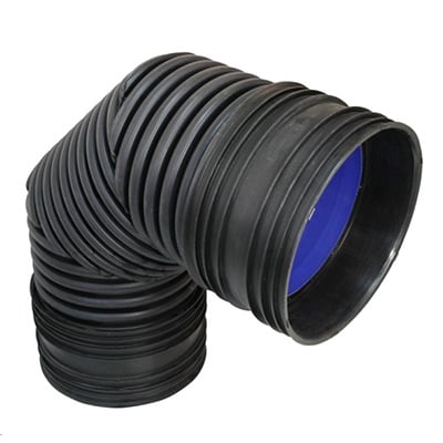 PE-HD КОЛЯНО SN8 DN/OD 400-90