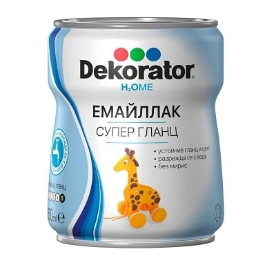 МЕГАХИМ ДЕКОРАТОР ЕМАЙЛЛАК СУПЕР ГЛАНЦ 0.75 Л КАФЯВ