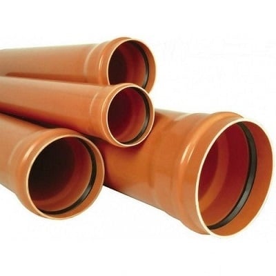 PVC ОРАНЖЕВО ТРЪБА 110/2.2 - 4 М SN2