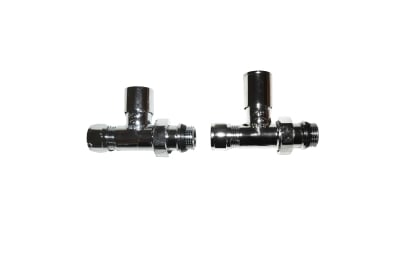 THS РАДИАТОРЕН СЕТ LUX DUO CHROME ПРАВ 1/2Х16