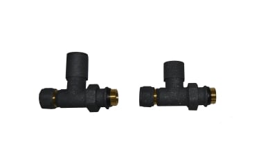 THS РАДИАТОРЕН СЕТ LUX DUO CHROME ЪГЛОВ 1/2Х16