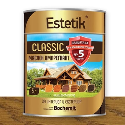 БОХЕМИТ ESTETIK 5 Л ОРЕХ ИМПРЕГНАТОР
