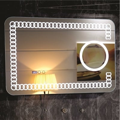 ИНТЕР КЕРАМИК ОГЛЕДАЛО LED 900/600 1790