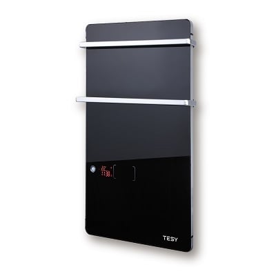 TESY ПЕЧКА ЗА БАНЯ СТЪКЛО GH200BW ЧЕРНА