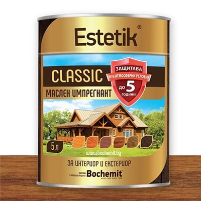 БОХЕМИТ ESTETIK 5 Л КЕСТЕН ИМПРЕГНАТОР