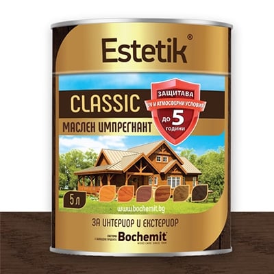 БОХЕМИТ ESTETIK 5 Л ПАЛИСАНДЪР ИМПРЕГНАТОР