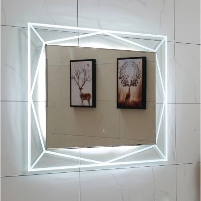 ИНТЕР КЕРАМИК ОГЛЕДАЛО LED 800/600 1502