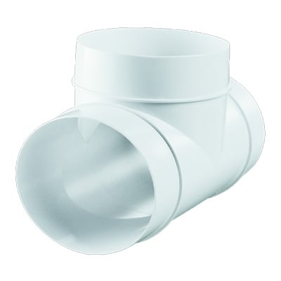 VENTS ТРОЙНИК ЗА КРЪГЪЛ ВЪЗДУХОВОД Ф125-232