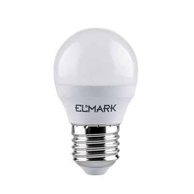 ЕЛМАРК LED КРУШКА GLOBE G45 6W E27 230V 4000K