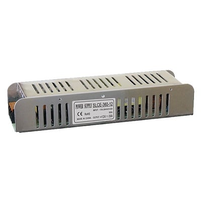 ЕЛМАРК LED ДРАЙВЕР SETDC 360W 230VAC/ 12VDC IP20 SLIM