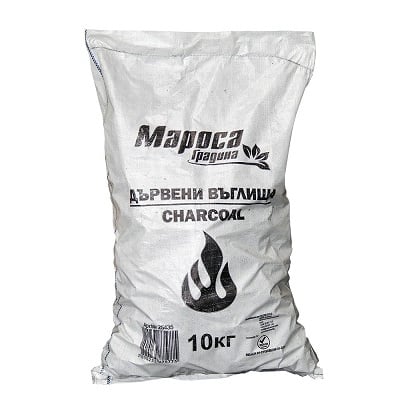 ДЪРВЕНИ ВЪГЛИЩА 10КГ МАРОСА + РАЗПАЛКИ
