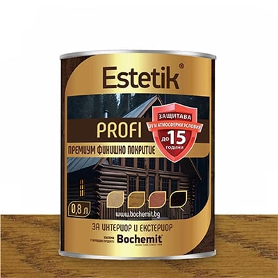 БОХЕМИТ ESTETIK PROFI 0.800 Л ОРЕХ 15 ГОД.