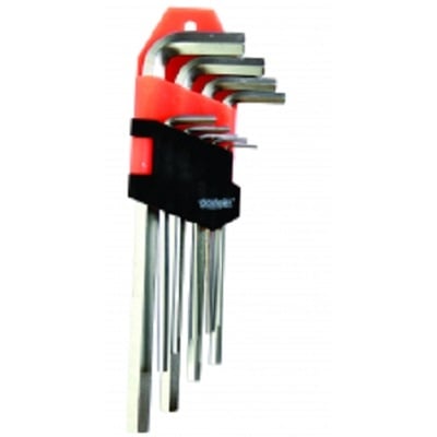 ШЕСТОГРАМИ СРЕДНИ К-Т 9бр 1.5-10mm CR-V GD