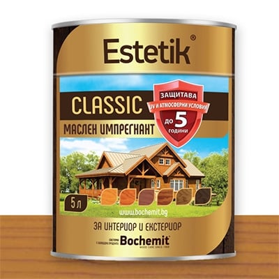 БОХЕМИТ ESTETIK 5 Л ДЪБ ИМПРЕГНАТОР