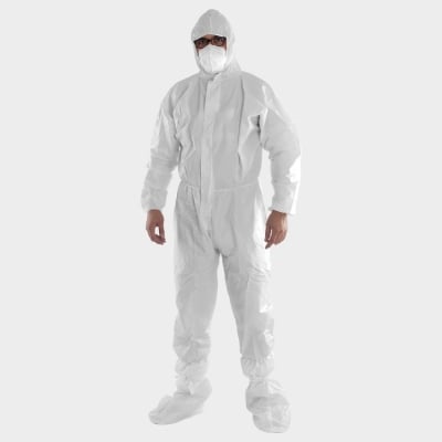 COVERSAFE COVERALL ЗАЩИТЕН ГАЩЕРИЗОН С КАЧУЛКА L