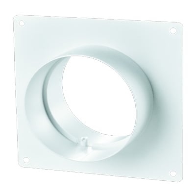 VENTS КОНЕКТОР ЗА КРЪГЪЛ ВЪЗДУХОВОД ЗА СТЕНА Ф125 /25/