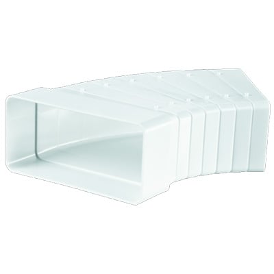 VENTS КОЛЯНО ЗА ПЛОСЪК ВЪЗДУХОВОД 60/204 ПОД ЪГЪЛ 3-48 ГРАД.