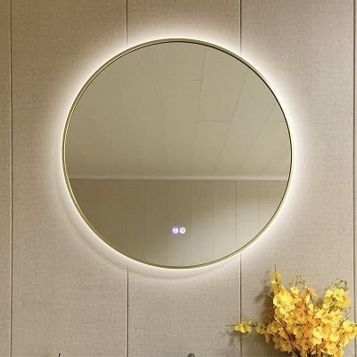 ИНТЕР КЕРАМИК ОГЛЕДАЛО LED ЛЕЙЛА 80 1855/80NEW