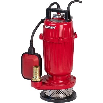 ПОМПА ВОДНА ПОТОПЯЕМА 550W 1\" 50L/min 17m 8m кабел RD-CAWP51