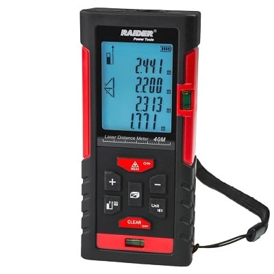 РОЛЕТКА ЛАЗЕРНА 40m 4реда LCD Pythagoras Pro RD-LDM01