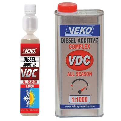 ВЕКО ДОБАВКИ ЗА ДИЗЕЛ И БЕНЗИН 1:1000 - 1 Л Х12 МЕТАЛНА КУТИЯ DVC