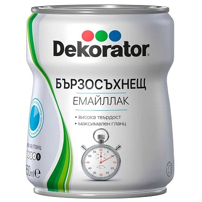 МЕГАХИМ ДЕКОРАТОР ЕМАЙЛЛАК БЪРЗОСЪХНЕЩ 0.650 Л БЯЛ