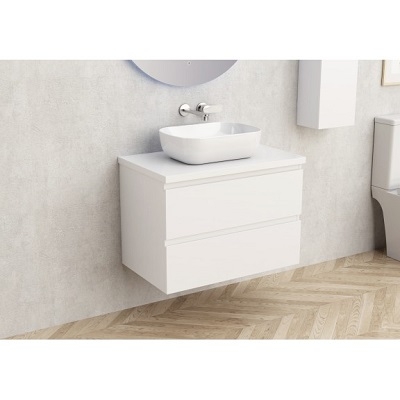 ИНТЕР КЕРАМИК ДОЛЕН КОНЗОЛЕН ШКАФ 6038-75W БЕЗ МИВКА+ПЛОТ 7546-30