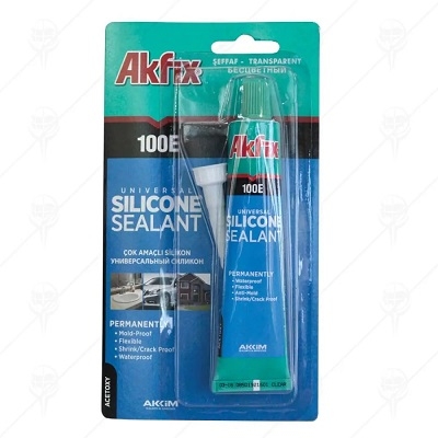 СИЛИКОН УНИВЕРСАЛЕН БЯЛ AKFIX 50 ГР.