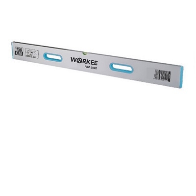 WORKEE МАСТАР АЛУМИНИЕВ С НИВЕЛИР 150 СМ С ДВЕ ЛИБЕЛИ PRO LINE