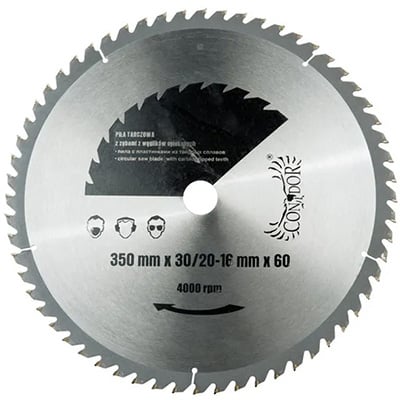 CONDOR ЦИРКУЛЯРЕН ДИСК 350 ММ Т60