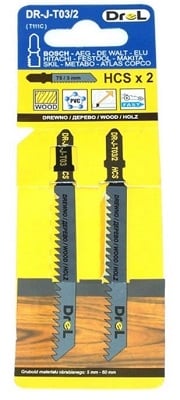 DREL НОЖ ЗЕГЕ DR-J-T03/2 ДЪРВО ШПЕРПЛАТ