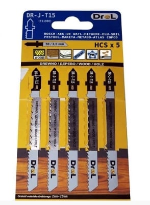 DREL НОЖ ЗЕГЕ DR-J-T15 ОТВОРИ В ДЪРВО 5