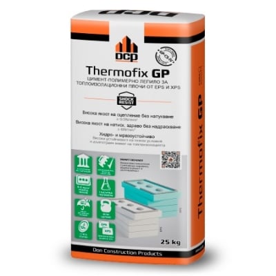 DCP THERMOFIX GP ЛЕПИЛО ЗА ИЗОЛАЦИЯ БЯЛО 25 КГ