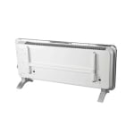 КОНВЕКТОР СЪС СТОЙКА 2kW черно стъкло LED Wi-Fi RD-PH04