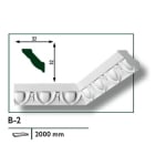 ДЕКОРАТИВЕН ПЕРВАЗ ЕКСКЛУЗИВ 32/32 B-2