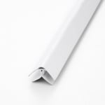ПРОФИЛ PVC ПРАВ ЪГЪЛ БЯЛ 2.6М