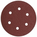 ШКУРКА VELCRO Ф150ММ K80 6-ОТВОРА10БР RD