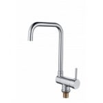 ИНТЕР КЕРАМИК СМЕСИТЕЛ KITCHEN LINE СТОЯЩ ВИСОК ХРОМ