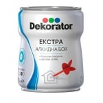 МЕГАХИМ ДЕКОРАТОР ЕКСТРА АЛКИДНА 0.65 Л RAL9016 ТРАФИК БЯЛ