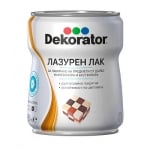МЕГАХИМ ДЕКОРАТОР ЛАЗУРЕН ЛАК САТЕН 0.75 Л ТЪМЕН ТИК