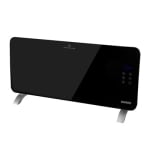 КОНВЕКТОР СЪС СТОЙКА 2kW 2kW черно стъкло LED RD-PH03