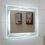 ИНТЕР КЕРАМИК ОГЛЕДАЛО LED 800/600 1502