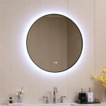 ИНТЕР КЕРАМИК ОГЛЕДАЛО LED ЛЕЙЛА 80 1855/80NEW