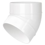 VENTS КОЛЯНО 45 ГРАД. ЗА ВЪЗДУХОВОД Ф100 /121-45/