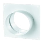 VENTS КОНЕКТОР ЗА КРЪГЪЛ ВЪЗДУХОВОД ЗА СТЕНА Ф125 /25/