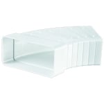 VENTS КОЛЯНО ЗА ПЛОСЪК ВЪЗДУХОВОД 55/110 ПОД ЪГЪЛ 3-48 ГРАД.