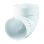VENTS КОЛЯНО 90 ГРАД. ЗА ВЪЗДУХОВОД Ф125