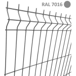 ОГРАДНО ПАНО 1530/2510 RAL 7016 АНТРАЦИТ ЕКО