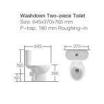 ИНТЕР КЕРАМИК МОНОБЛОК С БИДЕ ЗАДНО 6576P BIDET